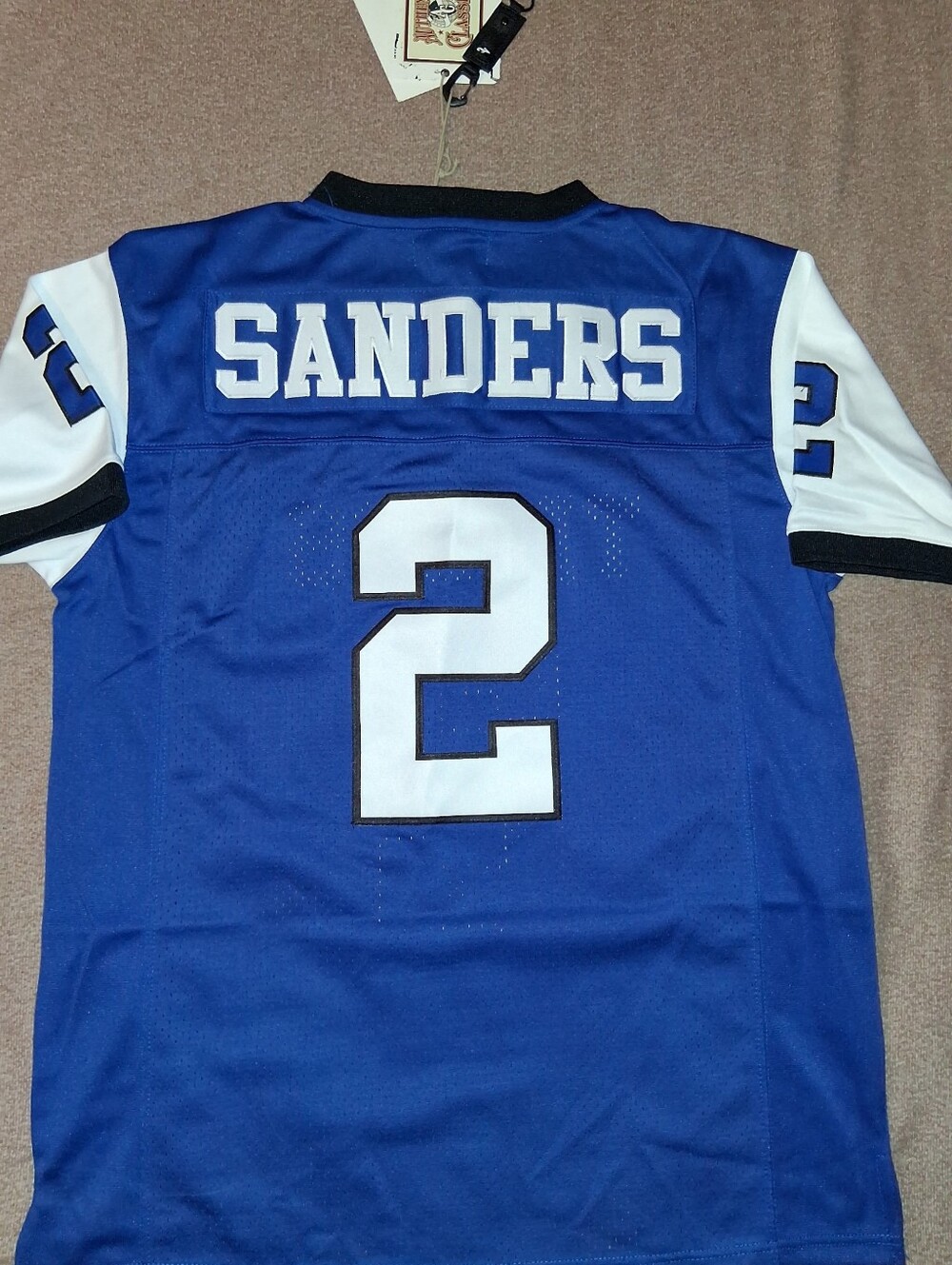 Shedeur Sanders Trinity Christian Football Jersey Top - Number 2 Sz XL